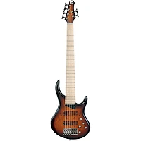 MTD Kingston KZ 6-String Electric Bass Guitar - Tobacco Sunburst Maple