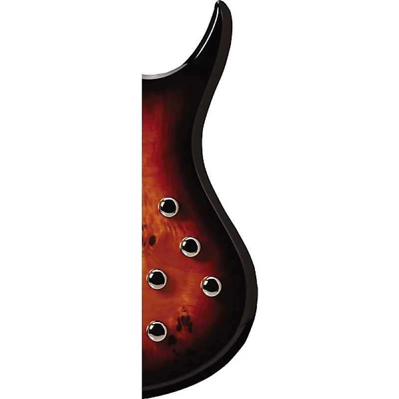 MTD Kingston KZ 6-String Electric Bass Guitar - Tobacco Sunburst Maple
