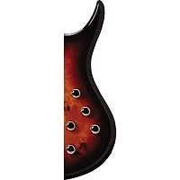 MTD Kingston KZ 6-String Electric Bass Guitar - Tobacco Sunburst Maple