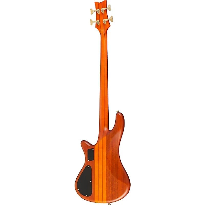 Schecter Guitar Research Stiletto Studio-4 Fretless Bass Satin Honey