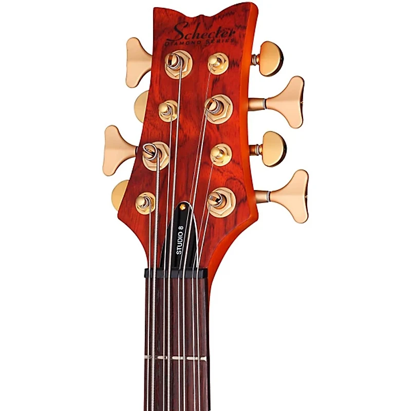 Schecter Guitar Research Stiletto Studio-8 Bass Satin Honey