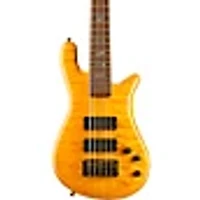 Spector NS-5XL USA 5-String Bass Golden Stain Gold Hardware