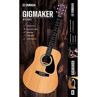 Yamaha GigMaker Deluxe Acoustic Guitar Pack - Natural
