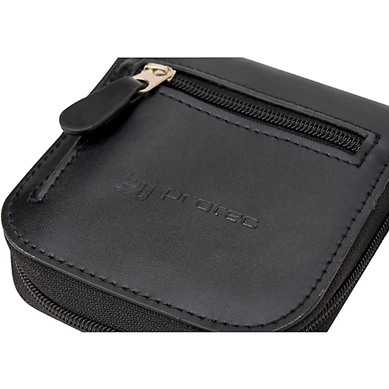 Protec Leather Mouthpiece Pouch for 2 Small Brass Mouthpieces