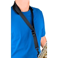 Protec Saxophone Neck Strap with Velour Neck Pad and Plastic Swivel Snap, 24-in. Length