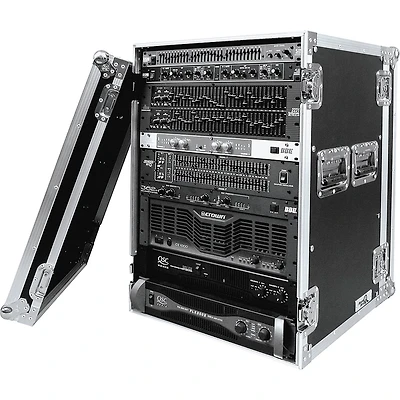 Road Runner 16U Deluxe Amplifier Case Black