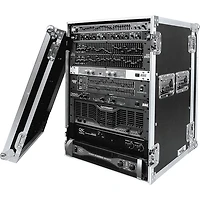 Road Runner 16U Deluxe Amplifier Case Black