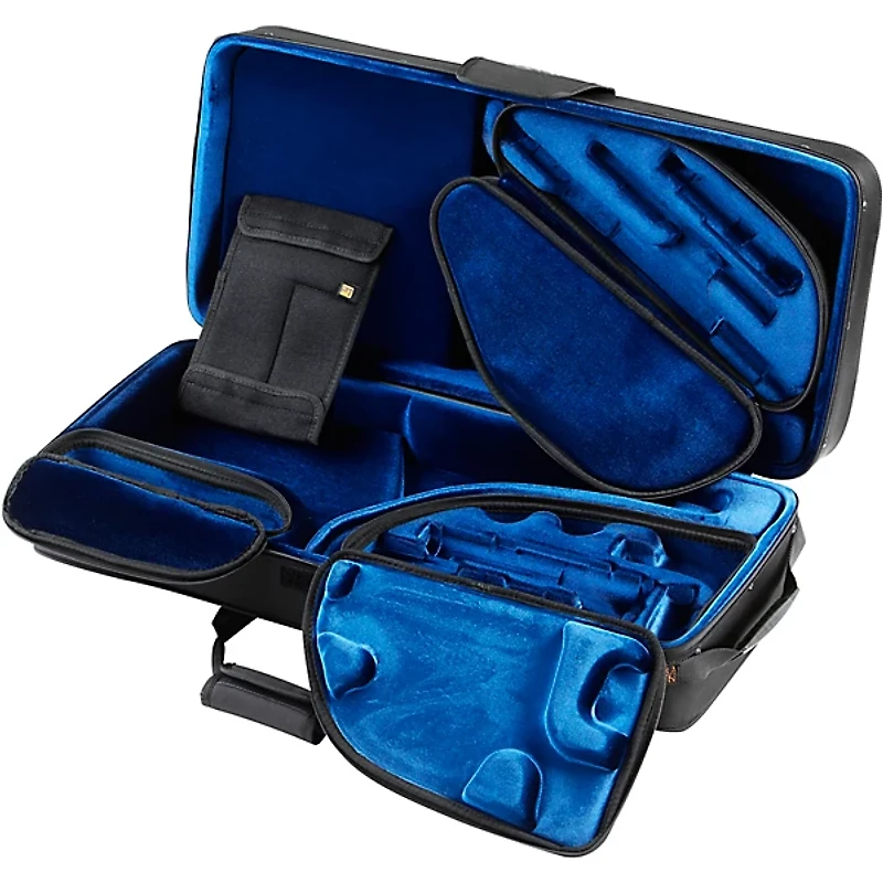 Protec TRI-PAC Case for Alto Sax, Clarinet and Flute Black