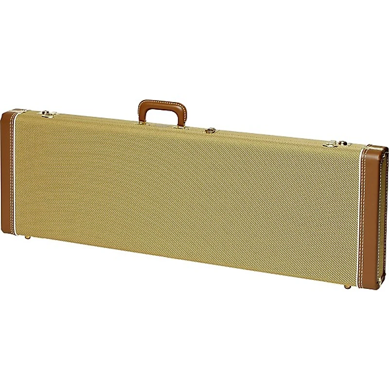 Fender Precision Bass Hardshell Case Tweed Red Plush Interior