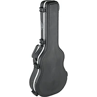 SKB SKB-30 Deluxe Thin-Line Acoustic-Electric and Classical Guitar Case Black