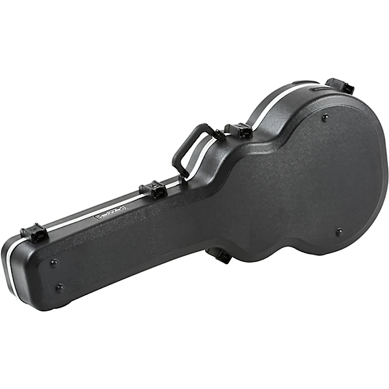 SKB SKB-20 Deluxe Jumbo Acoustic/Archtop Electric Guitar Case Black