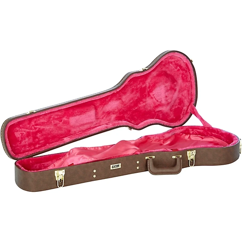 Gator GW-LPS Guitar Case for Single Cutaway Electric Guitars Brown