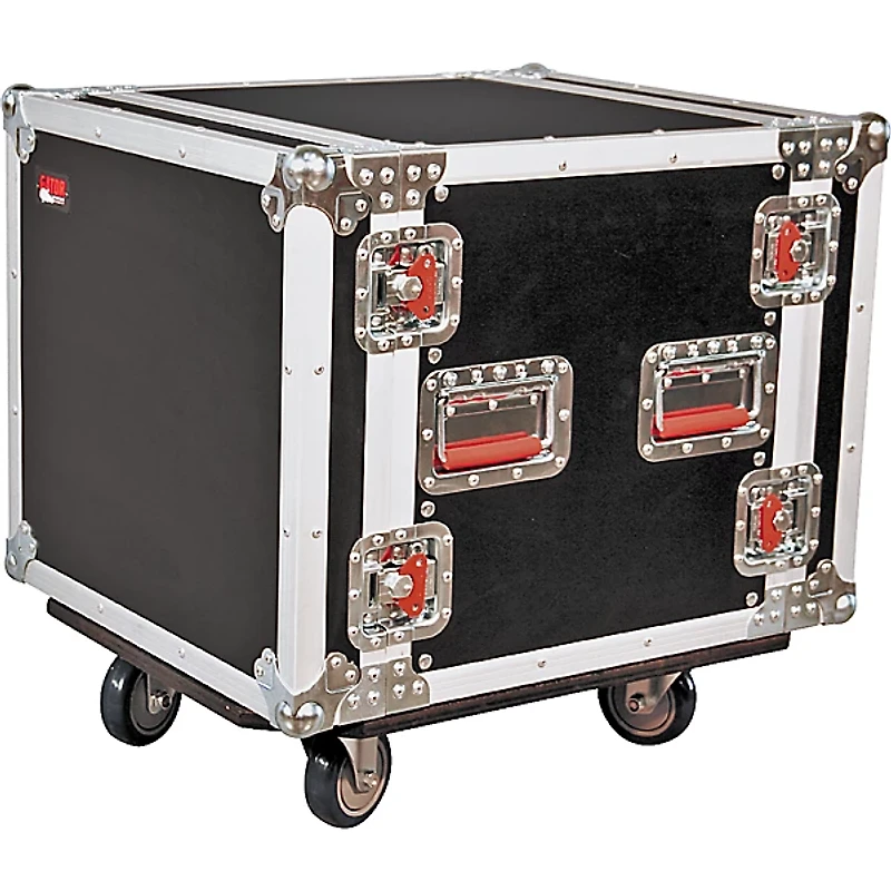 Gator G-Tour 10U Cast Rack Road Case with Casters