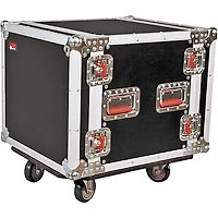 Gator G-Tour 10U Cast Rack Road Case with Casters