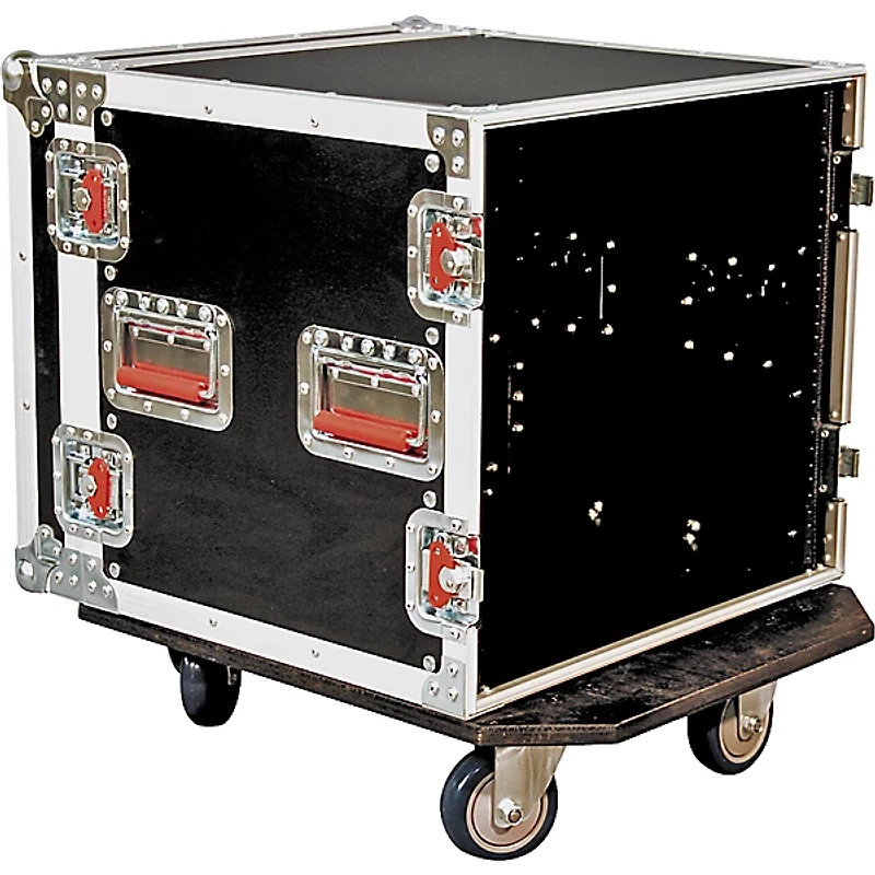 Gator G-Tour 10U Cast Rack Road Case with Casters