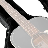 Gator GWE-Acou-3/4 Hardshell 3/4-Size Acoustic Guitar Case Black