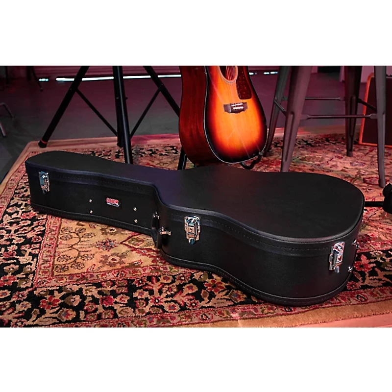 Gator GWE-DREAD 12 Hardshell Dreadnougtht /12 Guitar Case Black