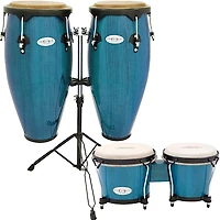 Toca Synergy Conga Set with Stand and Bongos