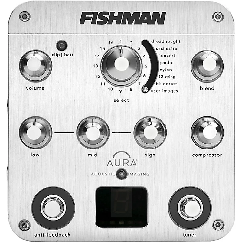 Fishman Aura Spectrum DI and Acoustic Guitar Preamp