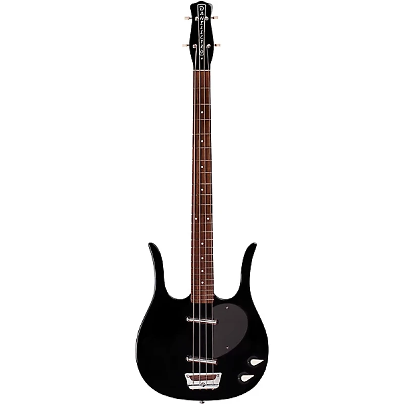Danelectro Dead on '58 Longhorn Bass Guitar Black