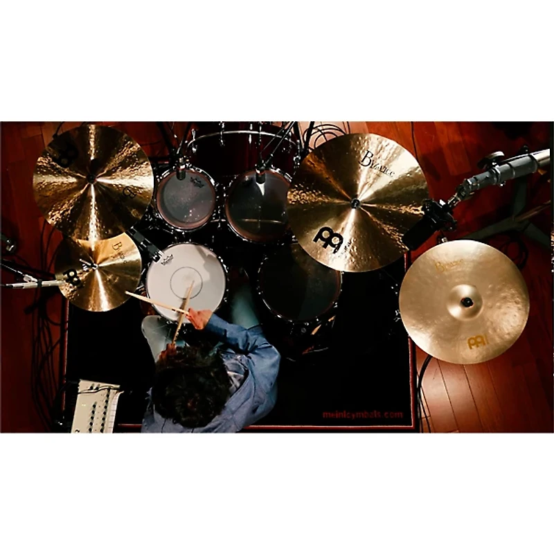 MEINL Byzance Thin Hi-hat Cymbals 14 in.