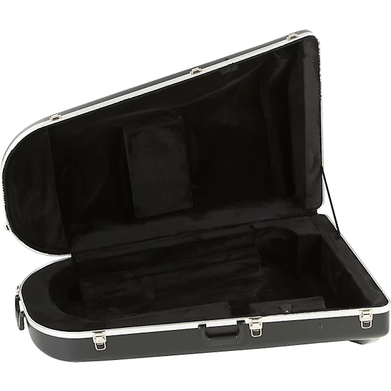 MTS Products 1203V Large Frame Top Action Tuba Case Black