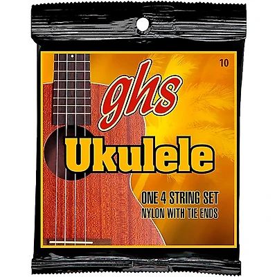 GHS 10 SET Standard Ukulele Clear Nylon Strings Hawaian D Tuning