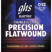 GHS Precision Flatwound Electric Guitar Strings Light