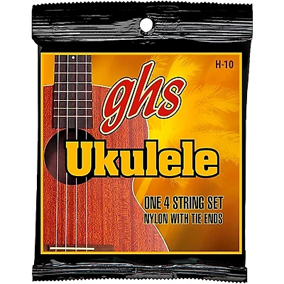 GHS H-10  Hawaiian Ukulele Black Nylon Strings