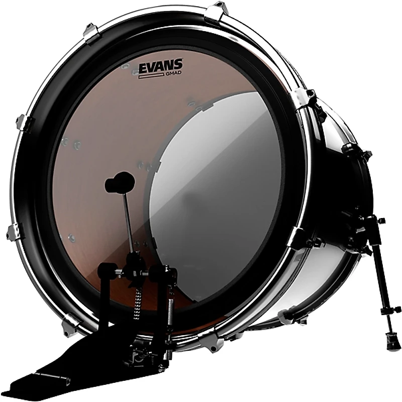 EVANS GMAD Clear Batter Bass Drum Head
