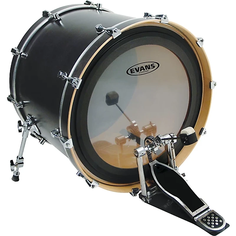 EVANS GMAD Clear Batter Bass Drum Head