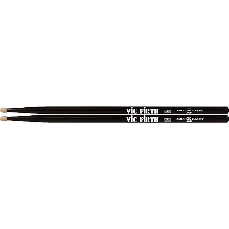 Vic Firth American Classic Drum Sticks With Black Finish