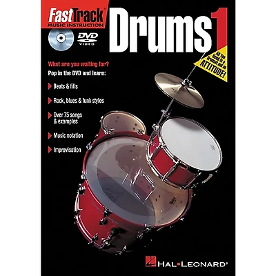 Hal Leonard FastTrack Drums 1 (DVD)