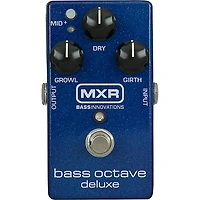 MXR M288 Bass Octave Deluxe Effects Pedal Blue Sparkle