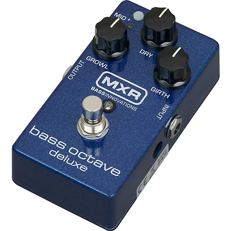 MXR M288 Bass Octave Deluxe Effects Pedal Blue Sparkle