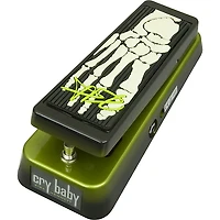 Dunlop KH95 Kirk Hammett Signature Cry Baby Wah Guitar Effects Pedal Black and Green