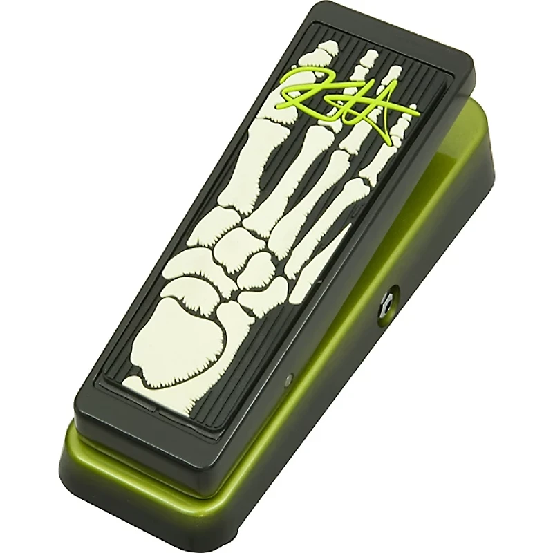 Dunlop KH95 Kirk Hammett Signature Cry Baby Wah Guitar Effects Pedal Black and Green