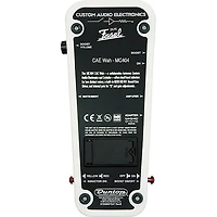 MXR MC404 CAE Dual Inductor Wah Guitar Effects Pedal Black