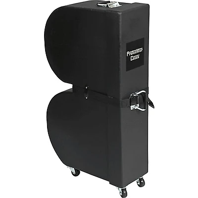 Protechtor Cases Classic Series Upright Timbale Case with Wheels Black