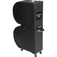 Protechtor Cases Classic Series Upright Timbale Case with Wheels Black