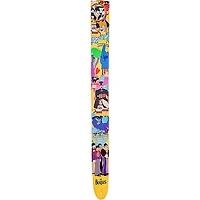 D'Addario Vinyl 2.5" Beatles Guitar Strap Yellow Submarine