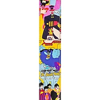 D'Addario Vinyl 2.5" Beatles Guitar Strap Yellow Submarine