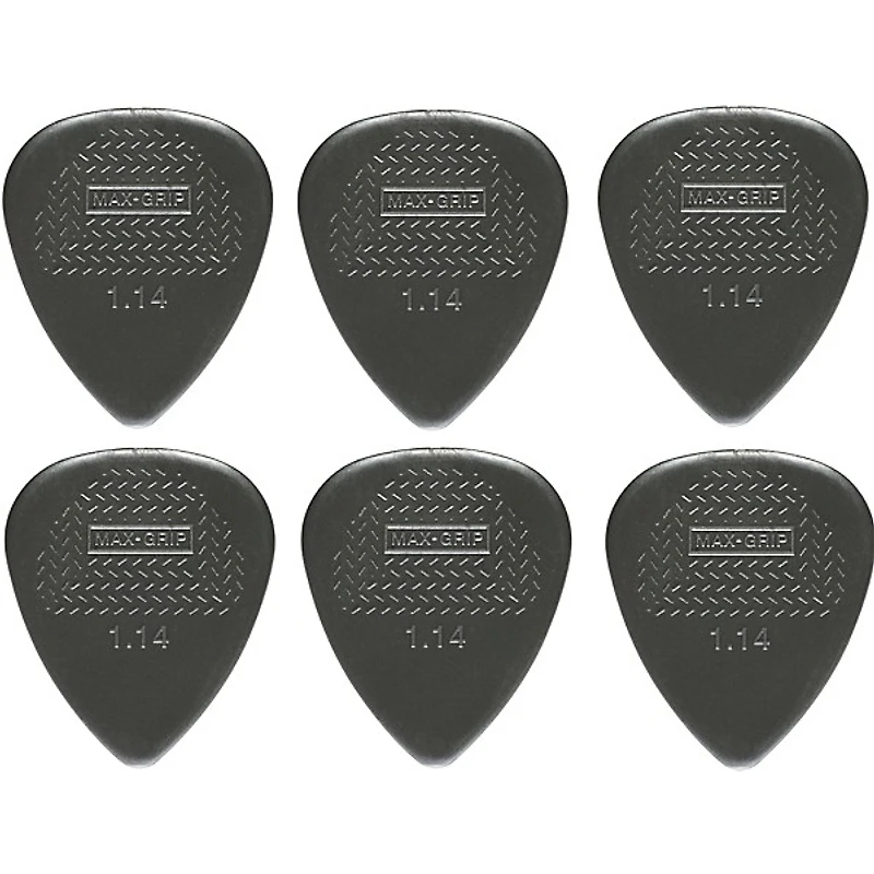 Dunlop Nylon Max Grip Guitar Picks 12-Pack