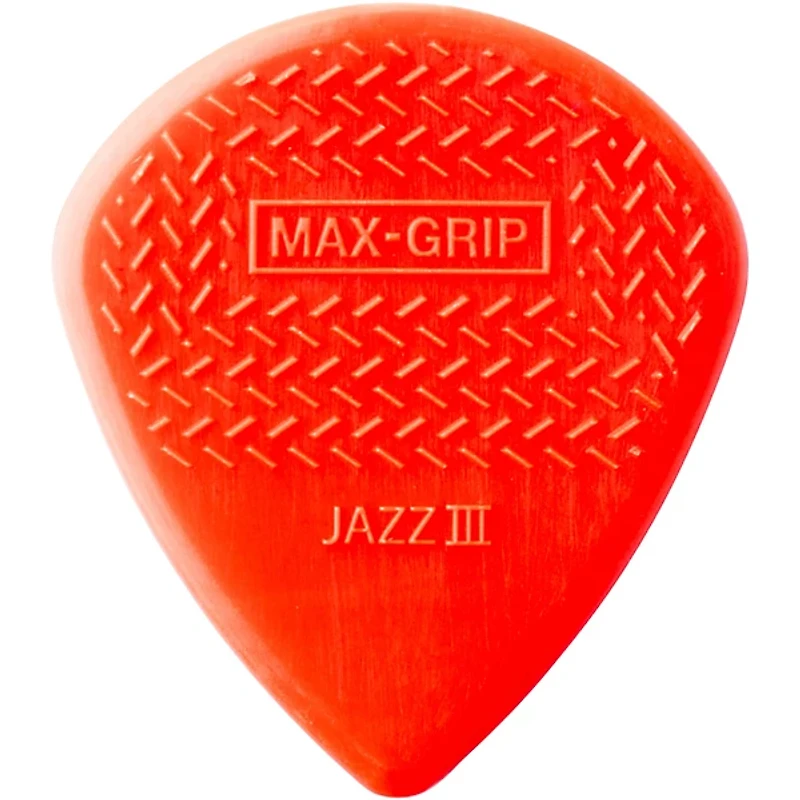 Dunlop Nylon Max Grip Jazz III Guitar Picks 6-Pack 1.38 mm
