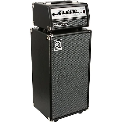 Ampeg Micro-VR Bass Amp Head and SVT210AV Bass Speaker Cabinet Stack