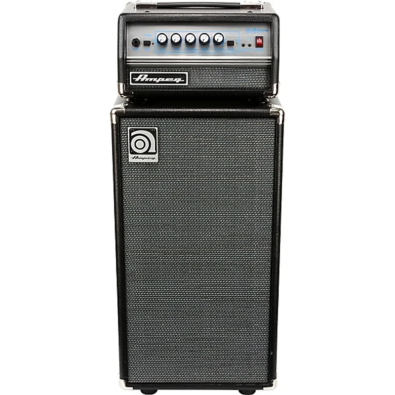 Ampeg Micro-VR Bass Amp Head and SVT210AV Bass Speaker Cabinet Stack
