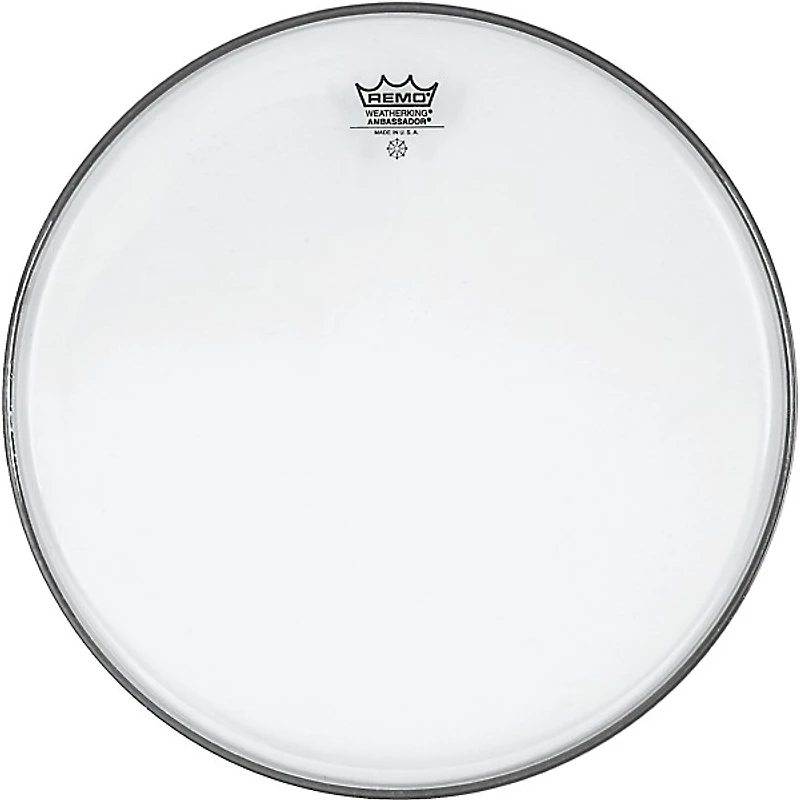 Remo Ambassador Clear Tom Rock Drumhead Pack