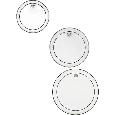 Remo Pinstripe Clear Rock Tom Drumhead Pack