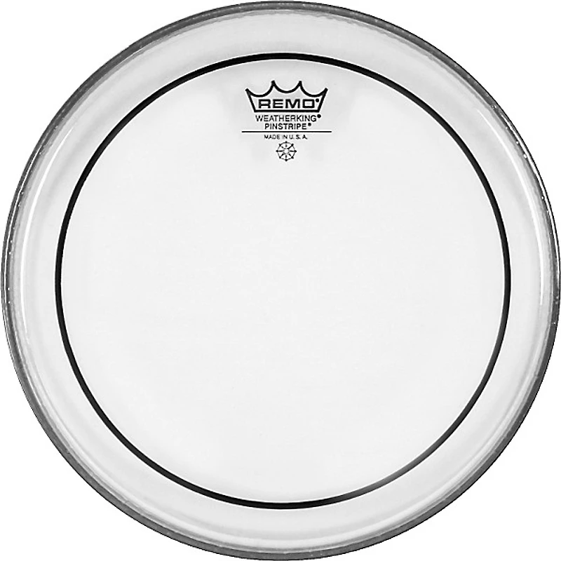 Remo Pinstripe Clear 4-Piece Tom Drum Head Pack