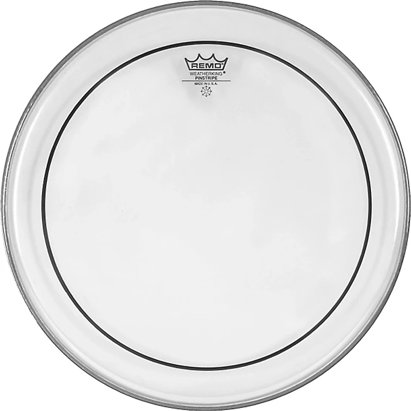 Remo Pinstripe Clear 4-Piece Tom Drum Head Pack